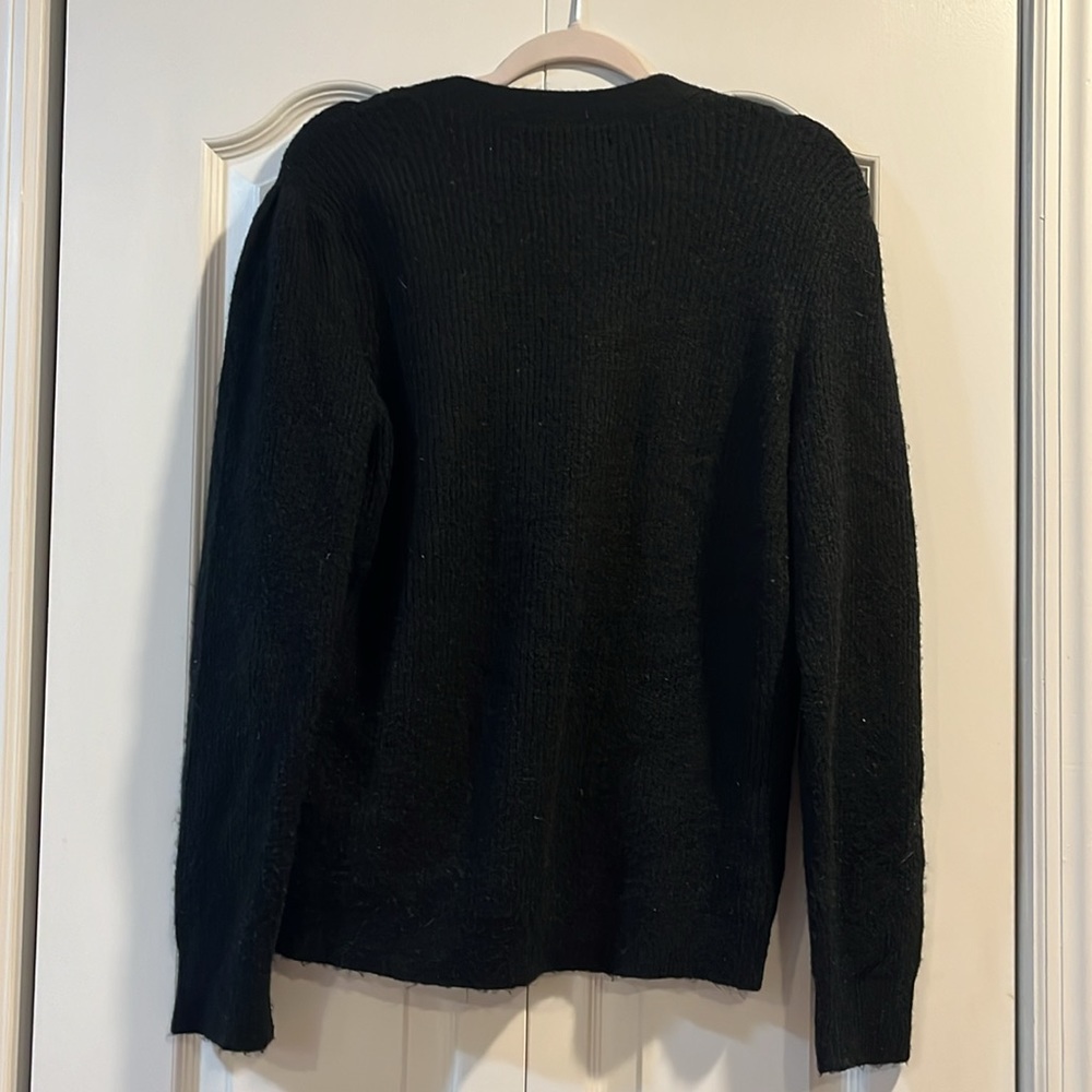 Loft Rhinestone Button Cardigan - image 5